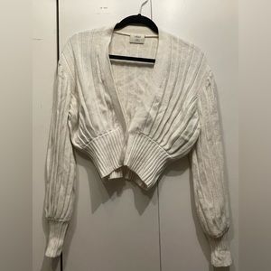 EUC Wilfred Plunge Front Cardigan